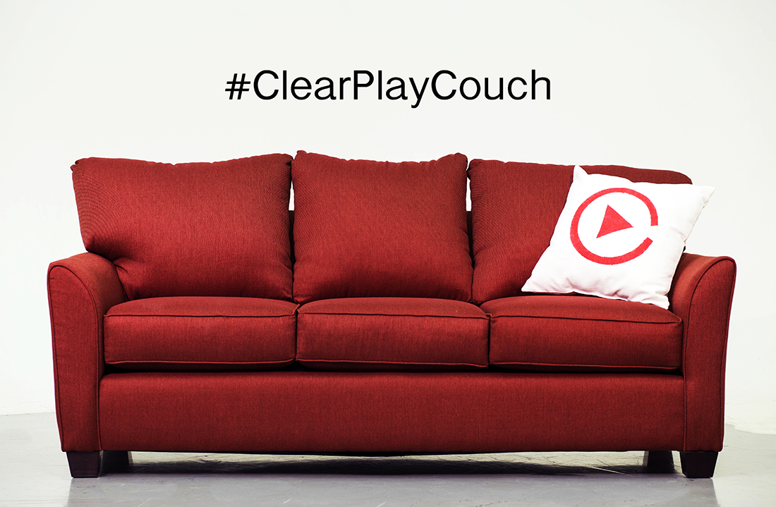 clearplay couch social media campaign